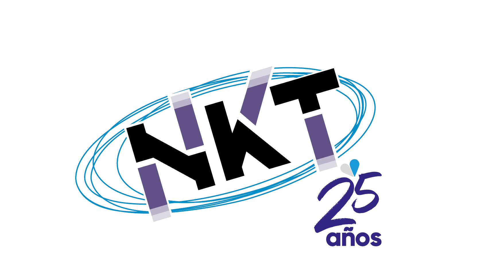 Logo 25 a�os NKT